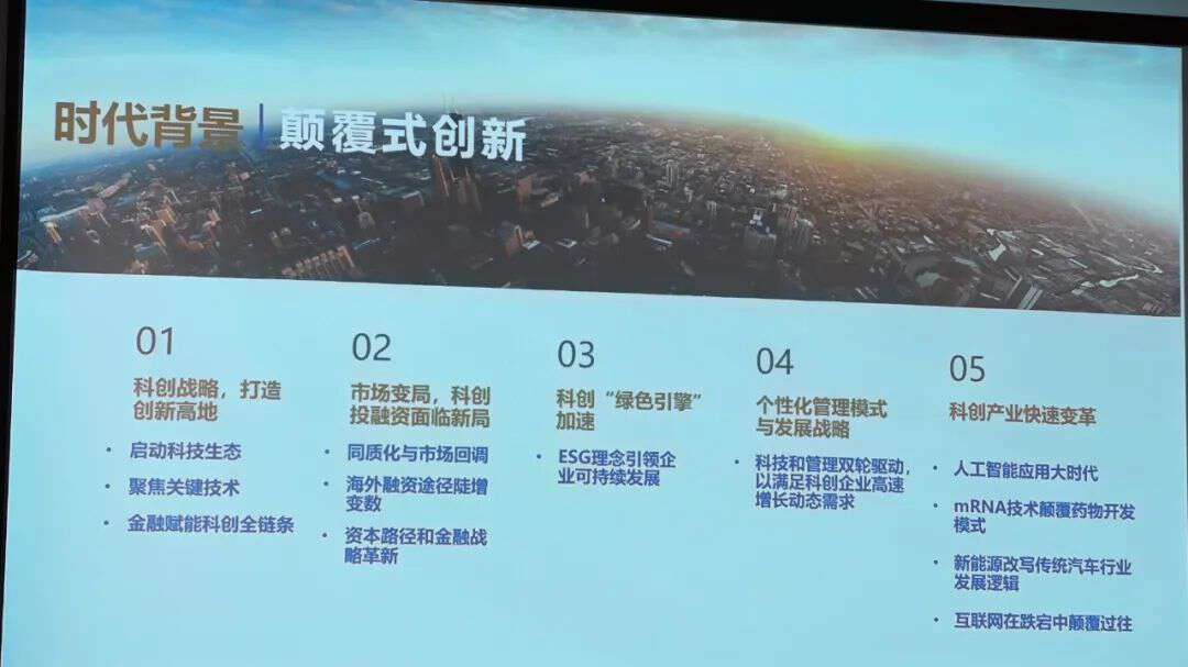科创方向的增设背景